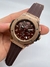 HUBLOT- BIG BANG - ORIGINAL GOLD MARROM