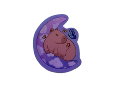 Sticker holográfico Capybara