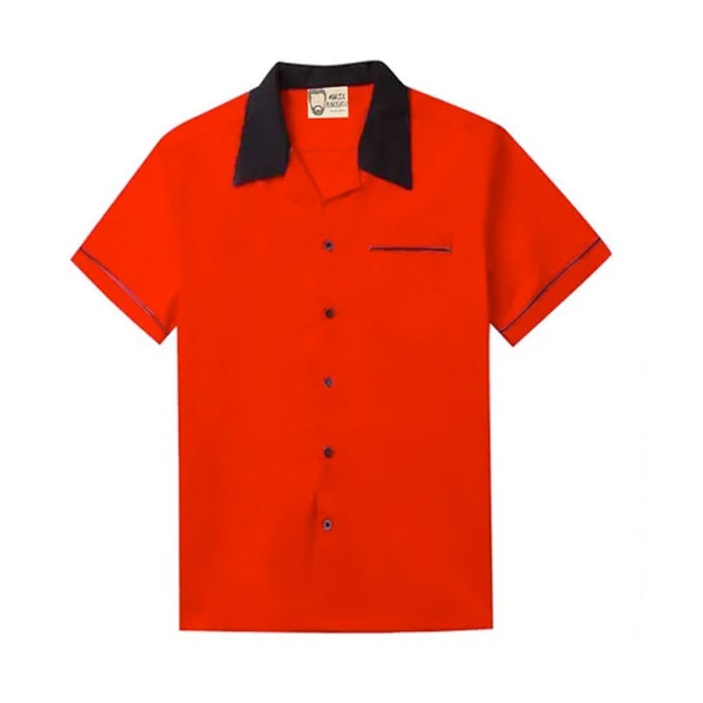 Camisa bowling rockabilly hot sale