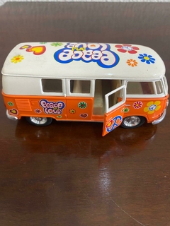 KOMBI MINIATURA PAZ E AMOR