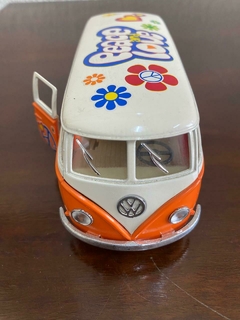 KOMBI MINIATURA PAZ E AMOR - comprar online