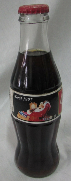 GARRAFA DE COCA COLA EDIÇÃO DE NATAL 1997 - comprar online