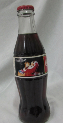 GARRAFA DE COCA COLA EDIÇÃO DE NATAL 1997