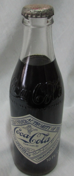 GARRAFA DE COCA COLA ATLANTA EDIÇÃO 75 ANOS