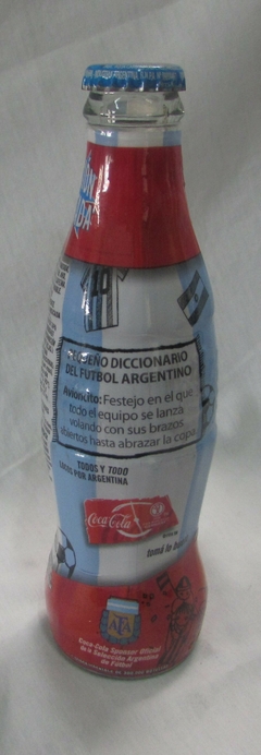 GARRAFA DE COCA COLA EDIÇÃO LIMITADA FUTEBOL ARGENTINA - comprar online