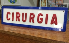 PLACA CIRURGIA