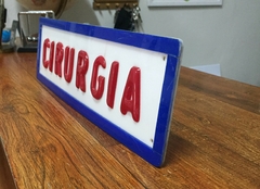 PLACA CIRURGIA - comprar online