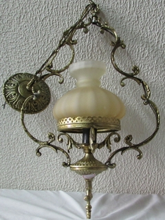 LUSTRE 1 CUPÚLA BASE DE COBRE - comprar online