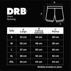 Short DRB Running con Calza