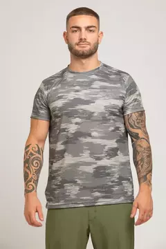 Remera Dry Fit Print Eco Green 7190 en internet