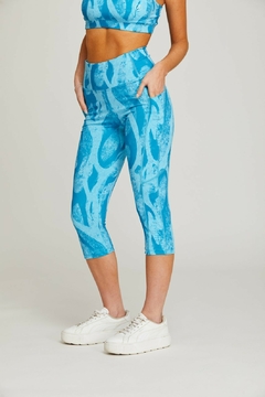 Calza Capri Print con Bolsillos 7219 - comprar online