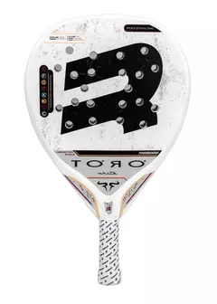 Paleta Royal Padel Toro Blanca Rugosa