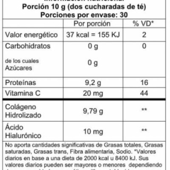 Colágeno Vitaflex X 300gr Vitatech Con Acido Hialuronico Sabor arandanos - comprar online