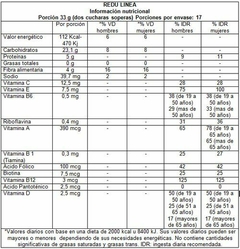 Redu Linea x550gr Vitatech - comprar online