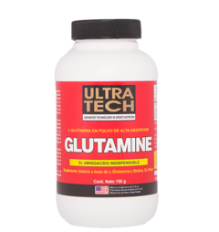 Glutamina Ultra Tech 150 Grs Recuperacion Y Energia La Glutamina Aminoácido Mas Abundante En La Masa Muscular