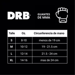 Guantes de MMA Drb - tienda online