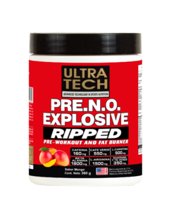 Pre Entreno + Quemador Pre N.o. Ripped Ultra Tech 45 Serv.