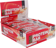 Barras Protein Bar Ultra Tech Sabor Frutilla,Chocolate, Banana 50 G