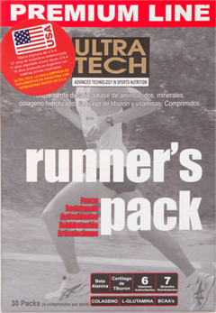 Runner's pack x 30 120 Comprimidos Ultra tech