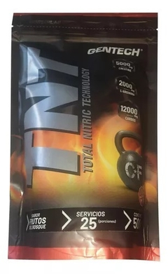 TNT Nitric Technology Frutos Del Bosque 500gr Gentech Polvo SIN T.A.C.C.