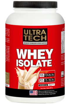 Whey Protein Isolate 907gr Ultra Tech