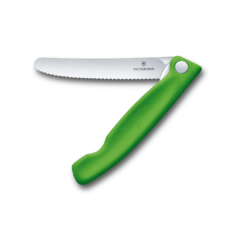 CUCHILLO PLEGABLE VICTORINOX 6.7836.F4B SWISS CLASSIC - VERDE