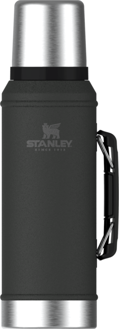 Termo Stanley Classic 950 ML NEGRO C/MANIJA