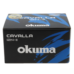 REEL OKUMA ROTATIVO CAVALLA BLUE-CAVB-12NII