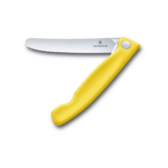 CUCHILLO PLEGABLE VICTORINOX 6.7836.F8B SWISS CLASSIC - AMARILLO