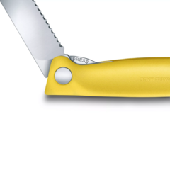 CUCHILLO PLEGABLE VICTORINOX 6.7836.F8B SWISS CLASSIC - AMARILLO - tienda online