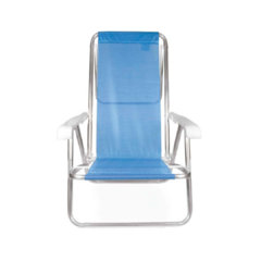 SILLON MOR ALUMINIO 8 POSICIONES - AZUL - comprar online