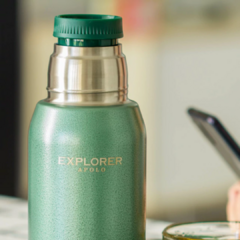 TERMO EXPLORER ACERO INOX 0,75 LT - VERDE en internet