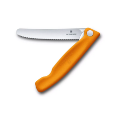 CUCHILLO PLEGABLE VICTORINOX 6.7836.F9B SWISS CLASSIC - NARANJA