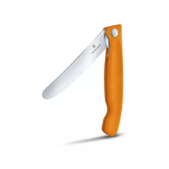 CUCHILLO PLEGABLE VICTORINOX 6.7836.F9B SWISS CLASSIC - NARANJA - comprar online