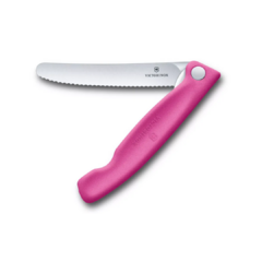 CUCHILLO PLEGABLE VICTORINOX 6.7836.F5B SWISS CLASSIC - ROSA