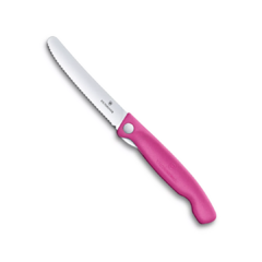 CUCHILLO PLEGABLE VICTORINOX 6.7836.F5B SWISS CLASSIC - ROSA - Mundo Esturion SRL