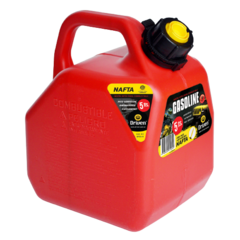 BIDON DRIVEN PLASTICO ROJO C/PICO SURTIDOR - 5 LTS