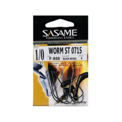 ANZUELO SASAME WORM ST 0715 F-955 BL/NK