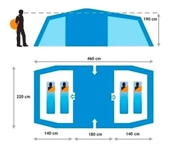 Carpa Spinit Holliday 4+C - comprar online