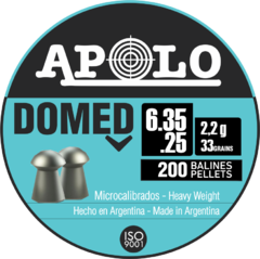 Balin Apolo Domed Calibre 6,35 - 33 grains