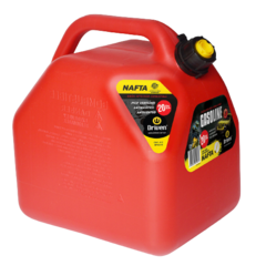 BIDON DRIVEN PLASTICO ROJO C/PICO SURTIDOR - 20 LTS