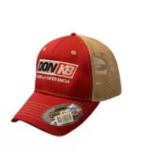 Gorra Don Kb - Color Roja/Beige