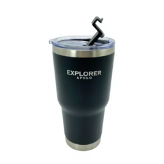 VASO TERMICO EXPLORER CON TAPA 750ML - NEGRO - comprar online