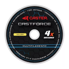 MULTIFILAMENTO CASTER CASTFORCE 4X - AMARILLO