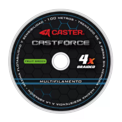 MULTIFILAMENTO CASTER CASTFORCE 4X - VERDE