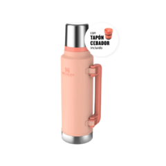 Termo Stanley Classic 1,4 LT ROSA C/MANIJA