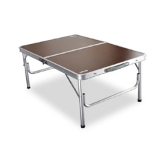 Mesa Camping Spinit Classic Aluminio/Madera - comprar online