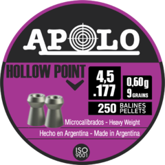 Balin Apolo Hollow Point Calibre 4,5