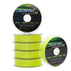 Multifilamento SURFISH 4X - AMARILLO