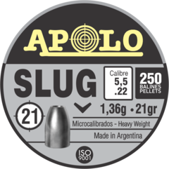 Balin Apolo Slug 21GR. Calibre 5,5